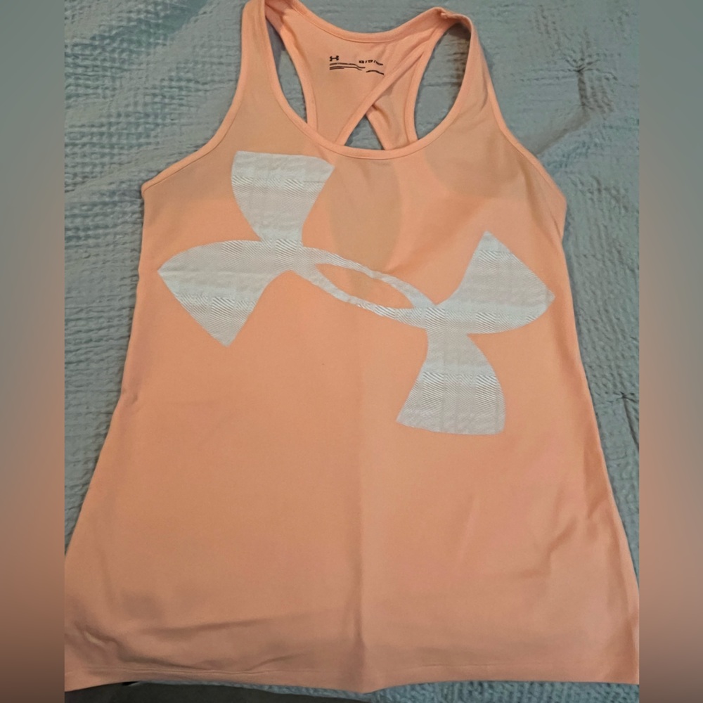 Under Armour Orange Tank Top Athletic Style
